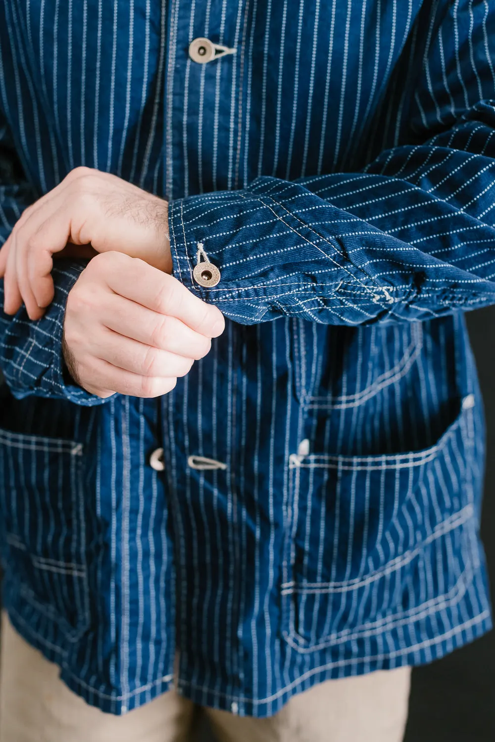 2015-11 - Wabash Corduroy Chore Jacket - Indigo