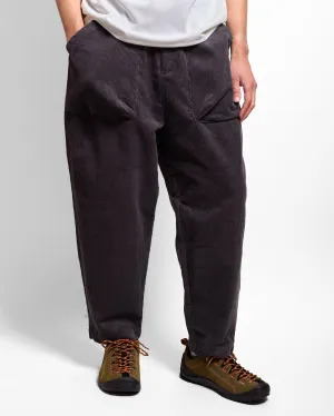 8W Corduroy Cocoon Pant in Grey