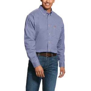 Ariat Flame Resistant Cobalt Liberty Work Shirt