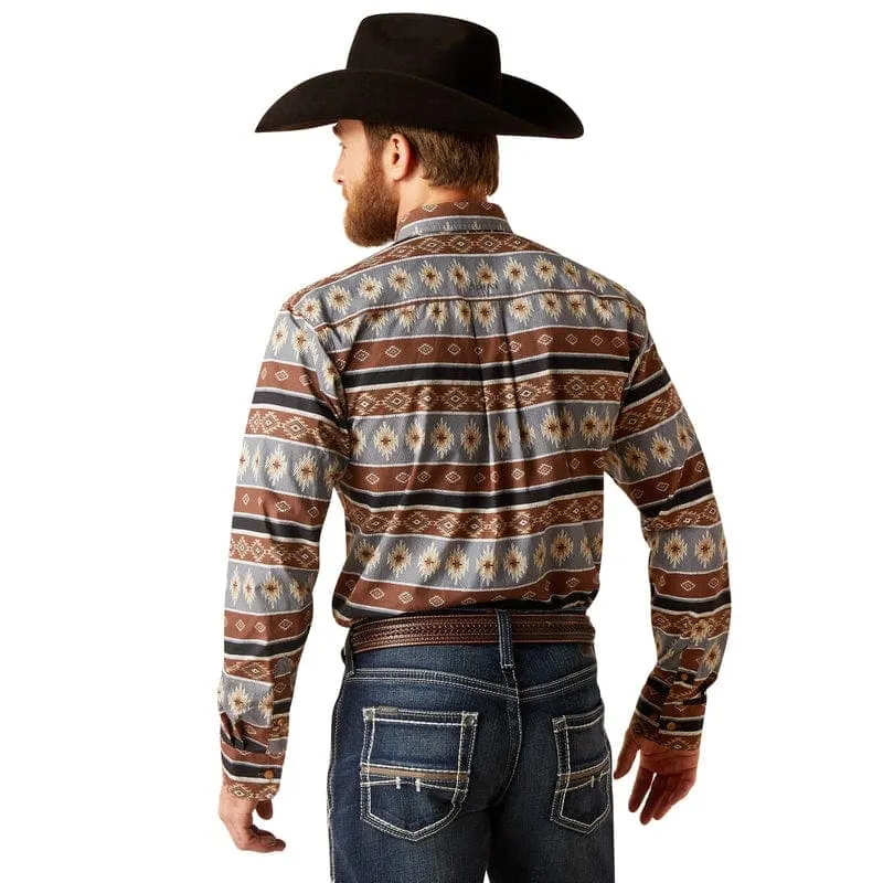 Ariat Men's Nelly Fitted Long Sleeve Western Shirt