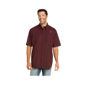 Ariat Men's Venttek Classic Fit Malbec Shirt