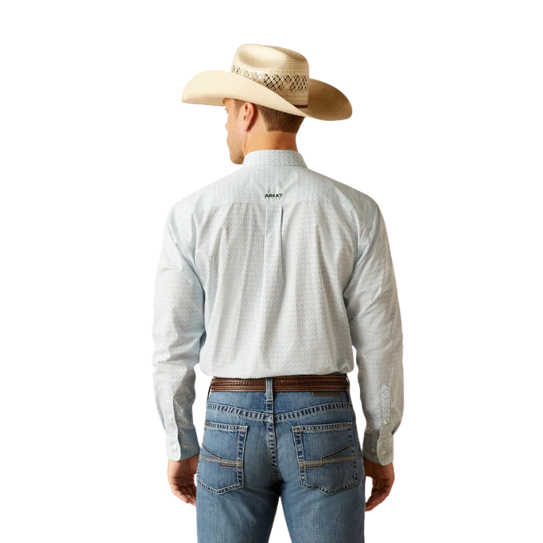 Ariat Men's Wrinklee Free Kolton White Shirt