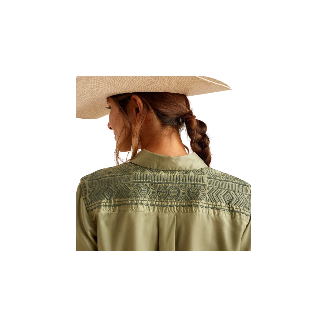 Ariat Women's Erika Sage Green Shirt