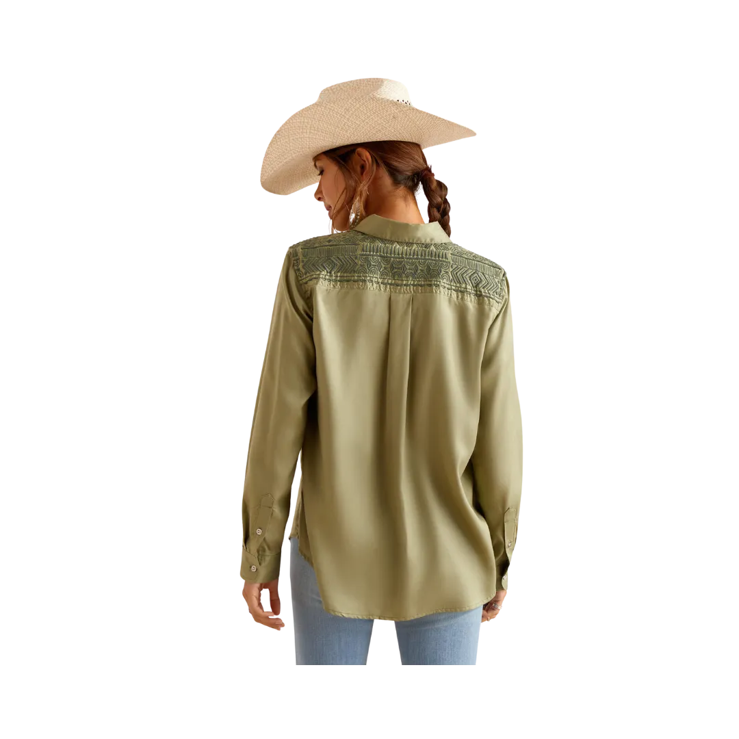 Ariat Women's Erika Sage Green Shirt