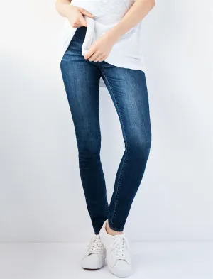 Articles Of Society Secret Fit Belly Mya Skinny Maternity Jeans in Cougar