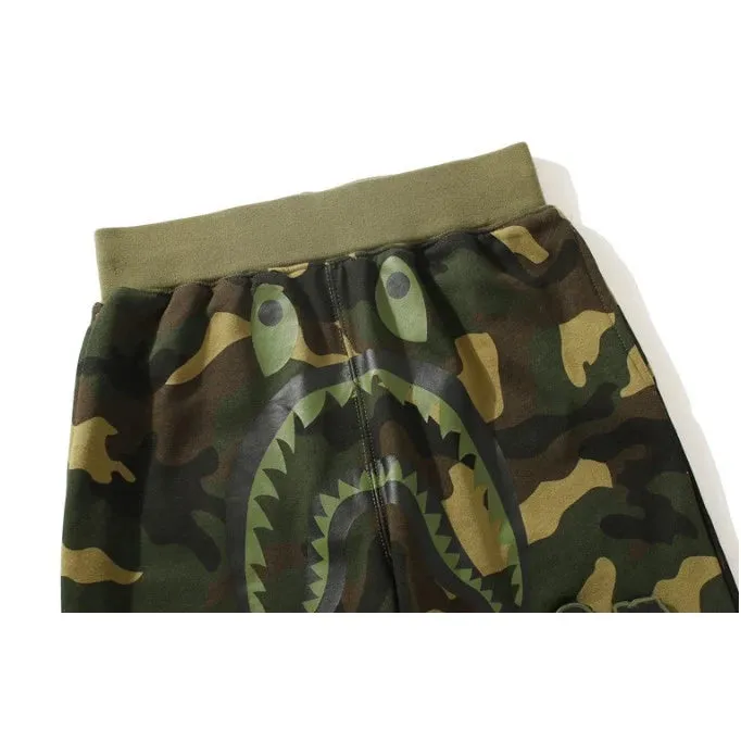 Bermuda Bape Shark Undefeated Camuflada