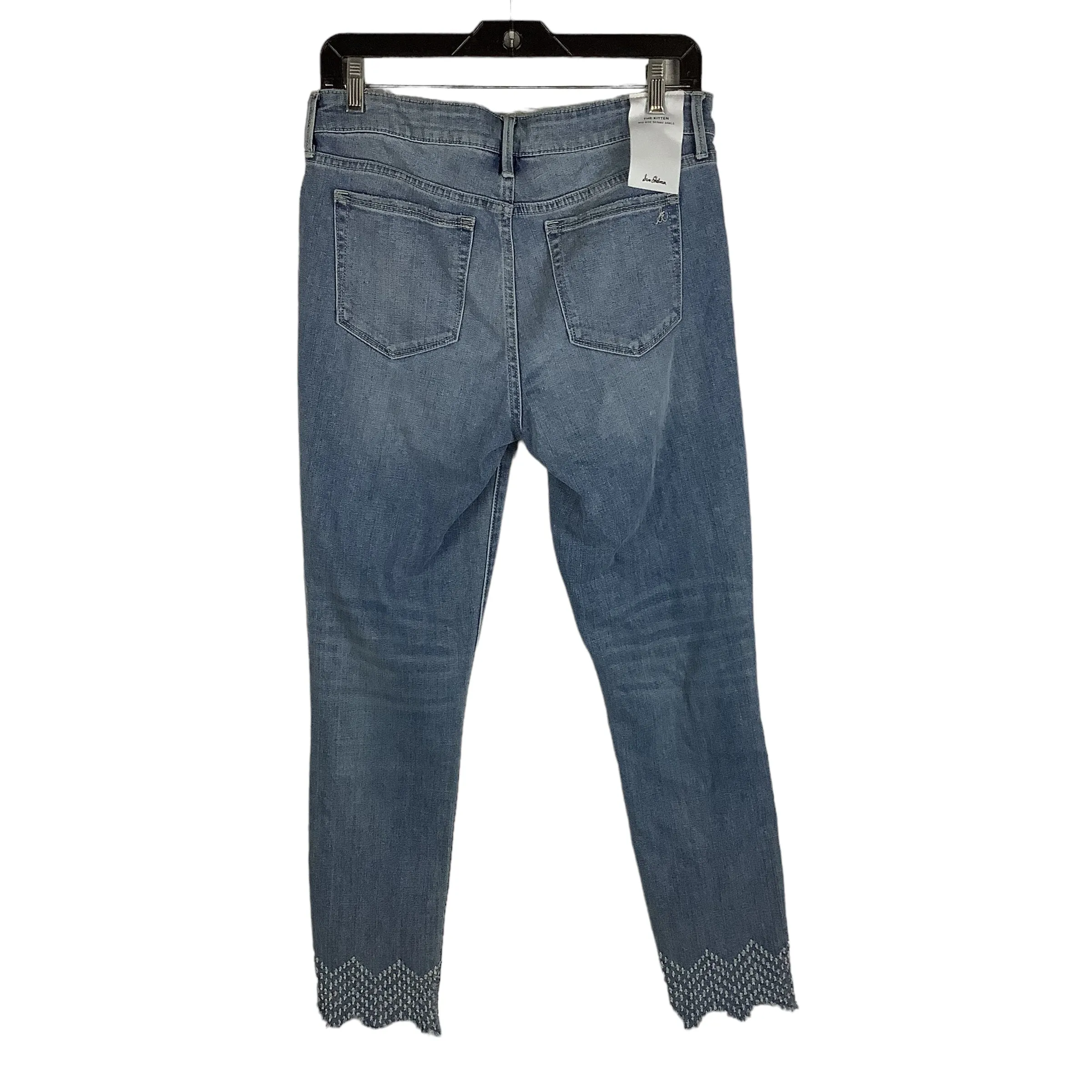 Blue Denim Jeans Skinny Sam Edelman, Size 8