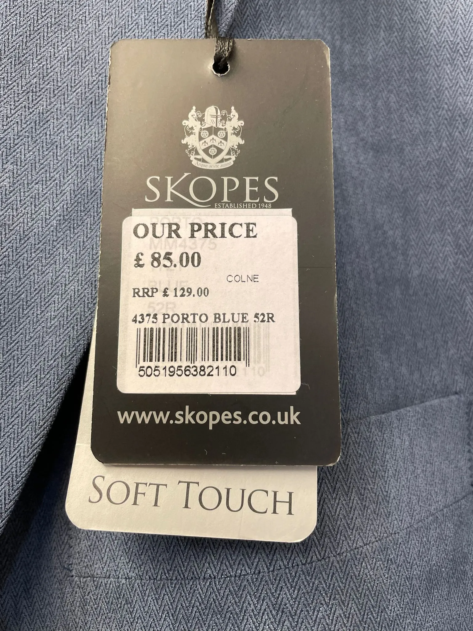 BNWT Skopes Porto Blue Classic Fit Blazer