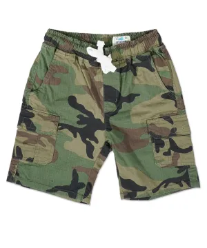 Boys Camo Bermuda Shorts