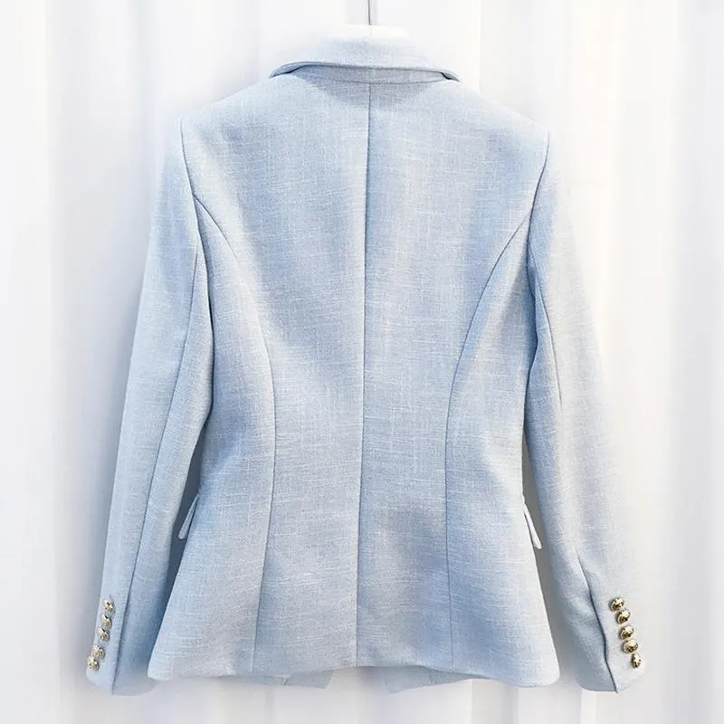 BUCKINGHAM TEXTURED BLAZER - Light Blue