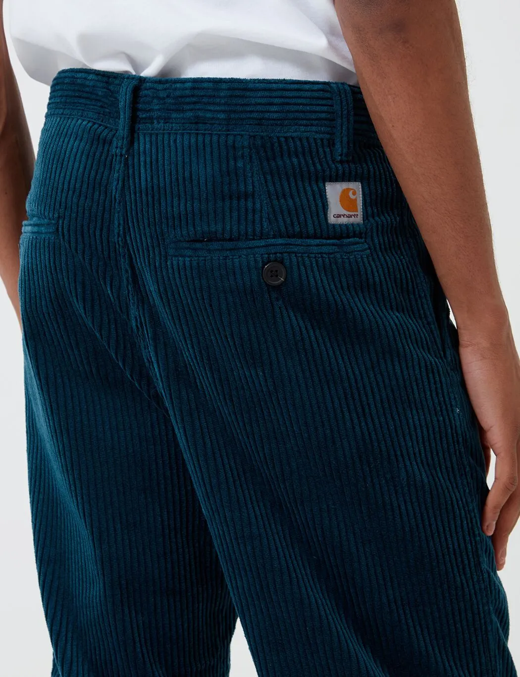 Carhartt-WIP Menson Pant (Corduroy) - Duck Blue