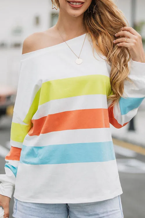 Easy Feeling Striped Oversize Top - 3 Colors