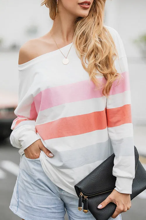 Easy Feeling Striped Oversize Top - 3 Colors