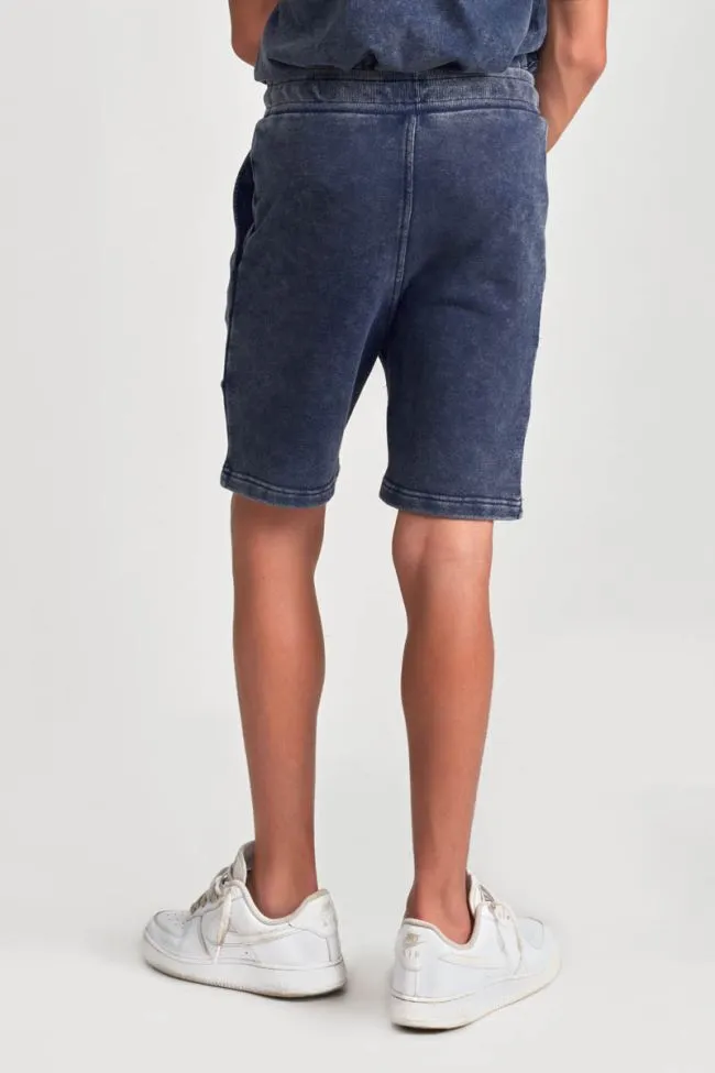 Faded blue Bermuda shorts