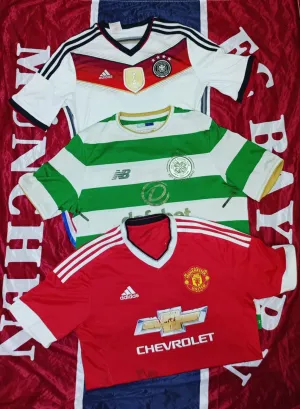 Football clubs Shirts.