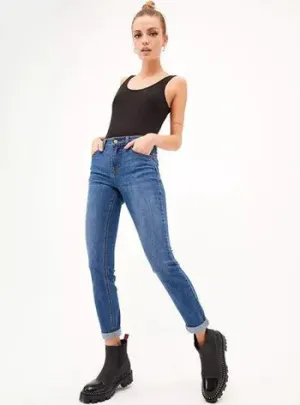 FOSTER SKINNY PUSH UP JEANS