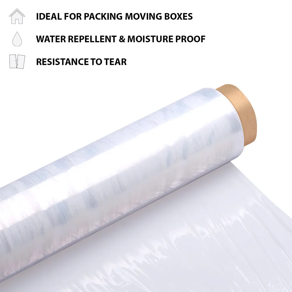 Heavy Duty Clear Plastic Shrink Wrap Cling Film Stretch Roll for Pallet Packaging