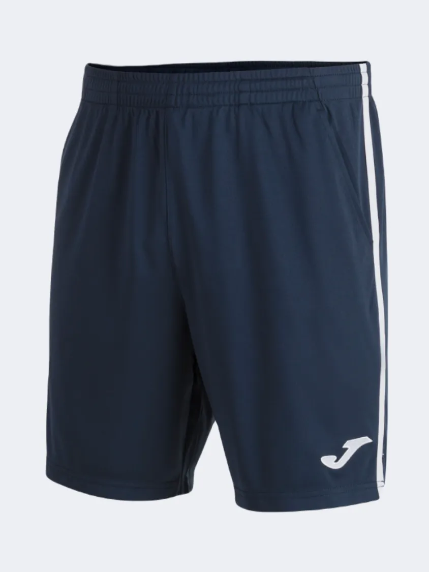 Joma Open Iii Bermuda Men Training Short Navy Blue/White