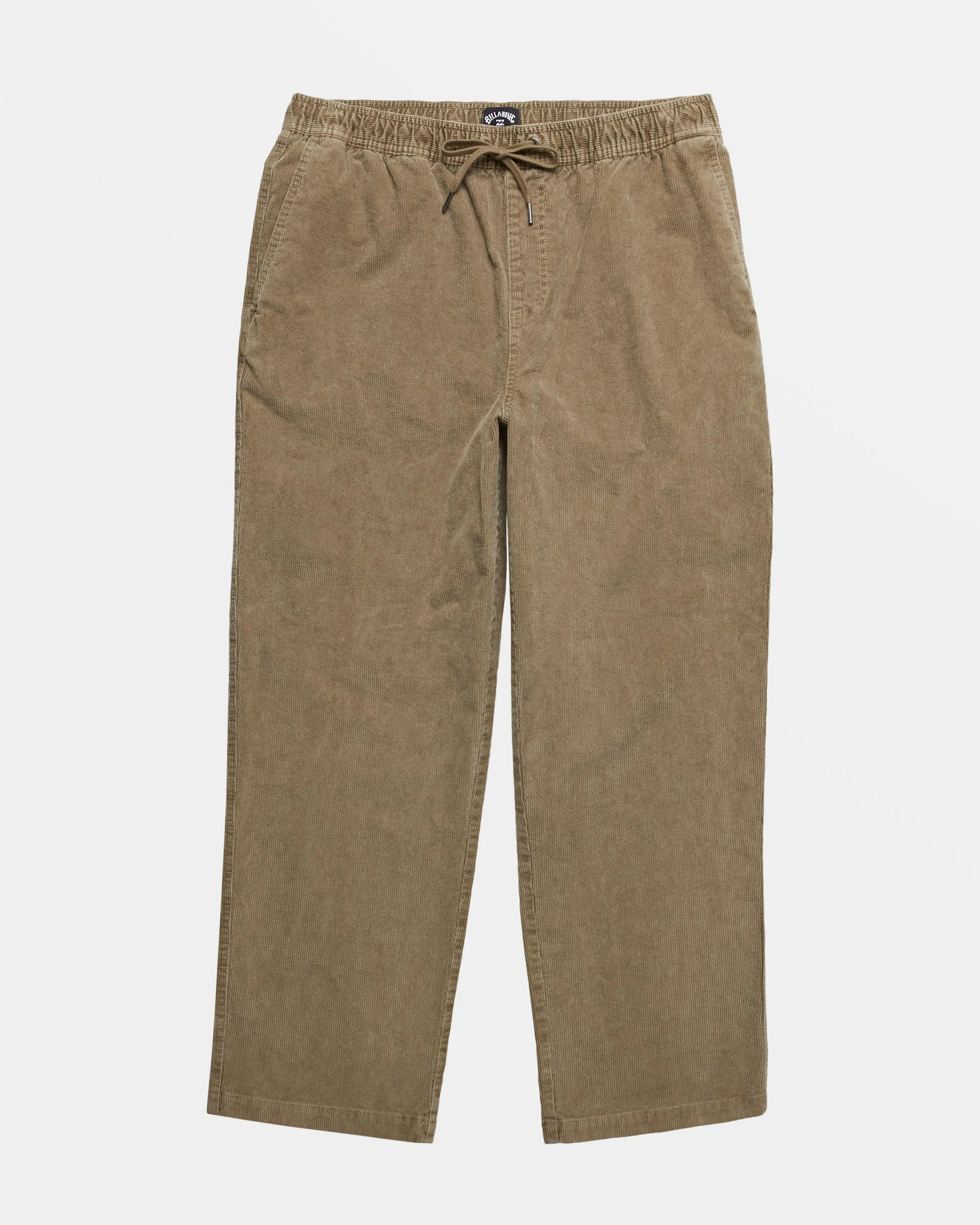 Larry Elastic Waist Corduroy Pants - Dune