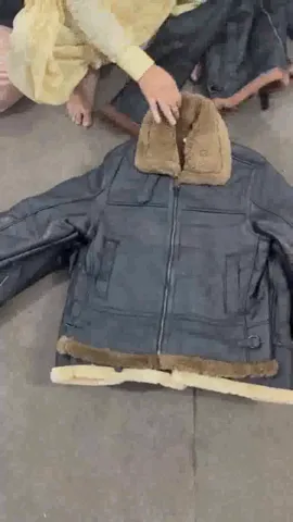 Leather sheep skin jackets