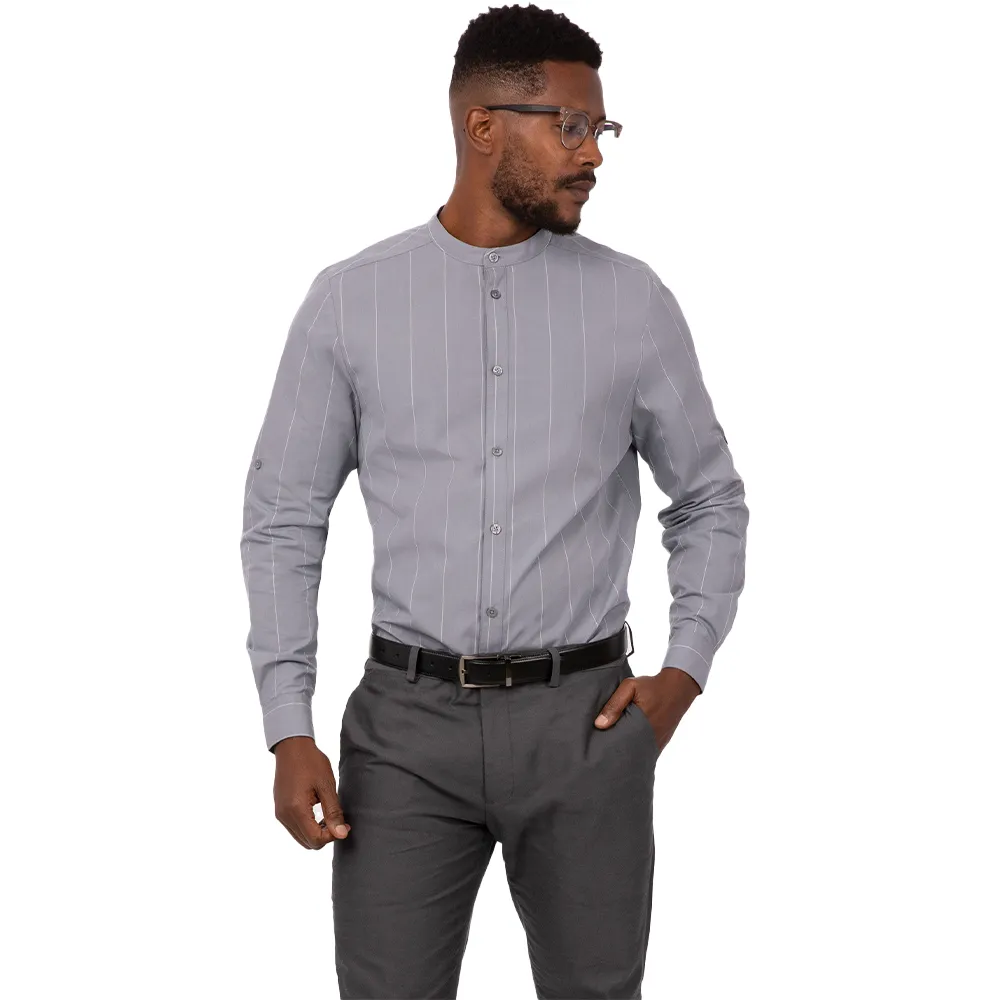 MEN VOCE SHIRT - Grey