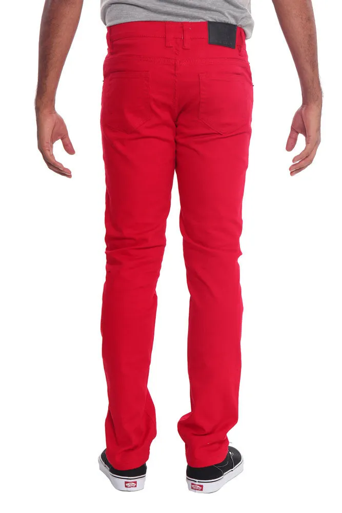 Men's Taper Fit Colored Denim Jeans