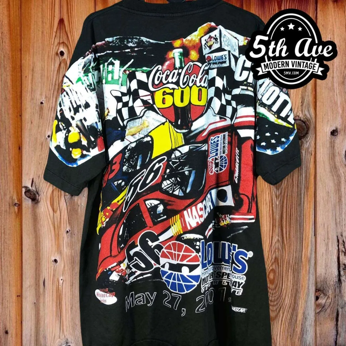 Nascar The Coca-Cola 600 - AOP all over print New Vintage T shirt