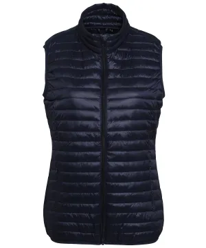 Navy - Women's tribe fineline padded gilet