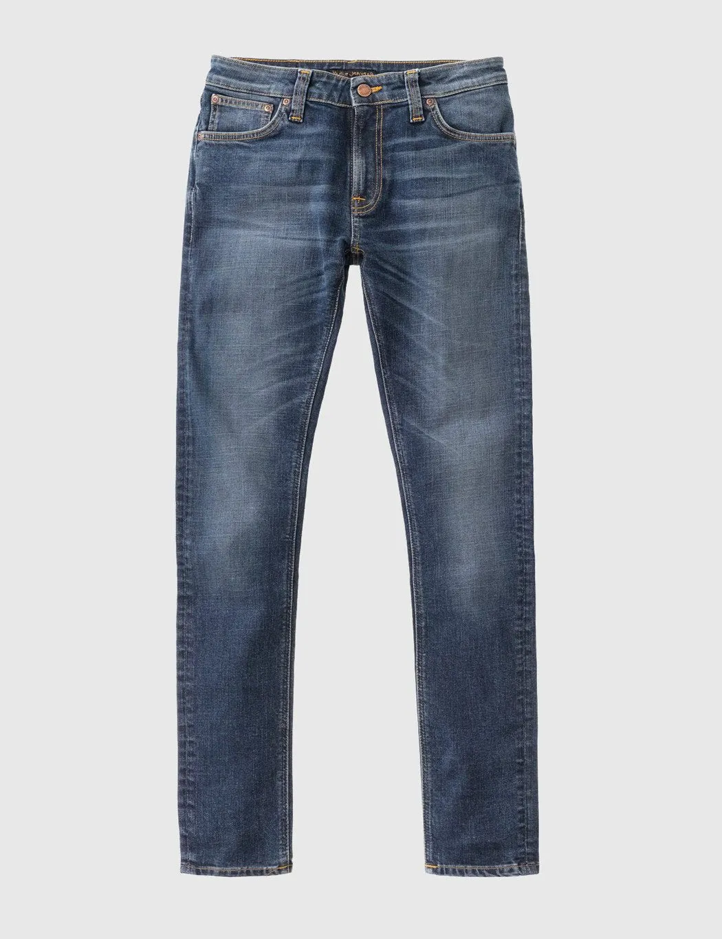 Nudie Skinny Lin Jeans (Super Tight) - Tender Worn Blue