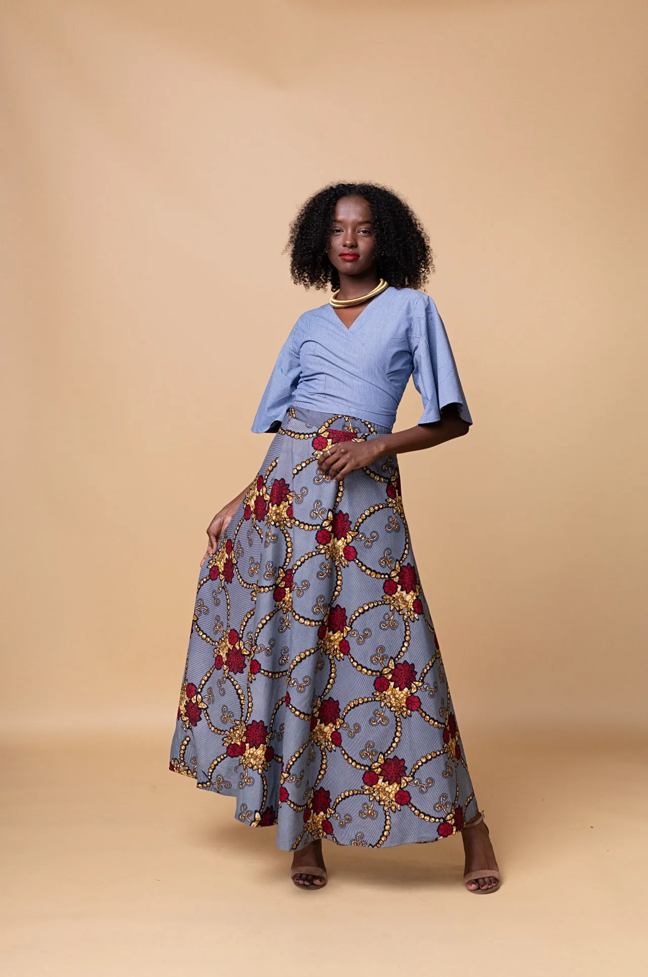 Onalenna Reversible Wrap Skirt