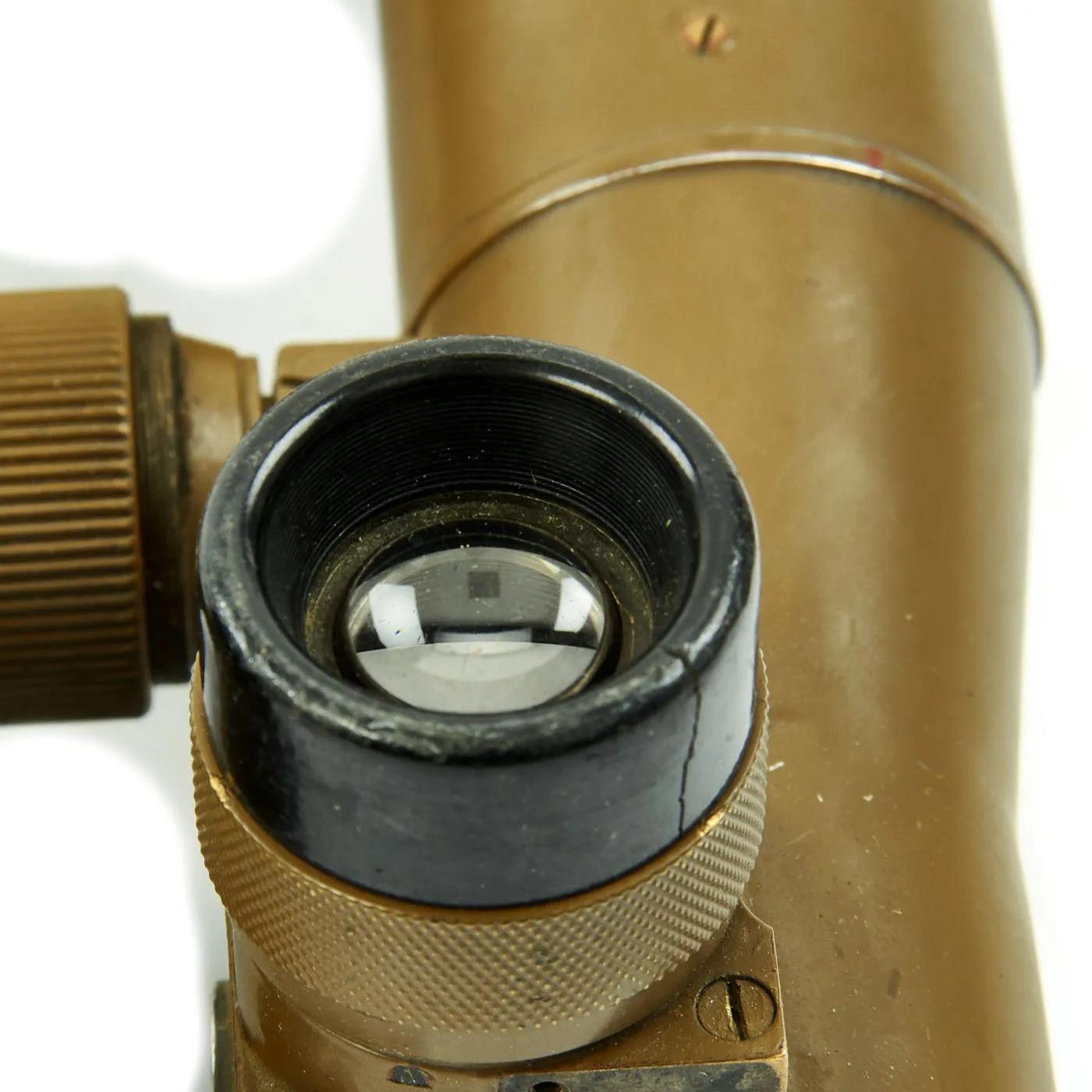 Original Japanese WWII Damaged 8x62 Trench Periscope Binoculars with Matched Transport Case - Dated 1940