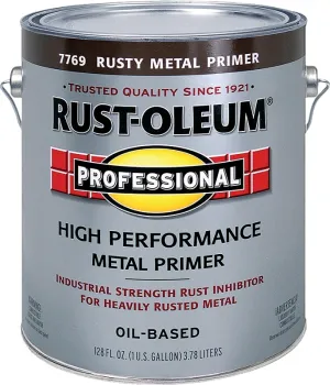 Rust-Oleum 7769402 Primer, Flat, Flat Rusty Metal Primer, 1 gal :GAL: QUANTITY: 1