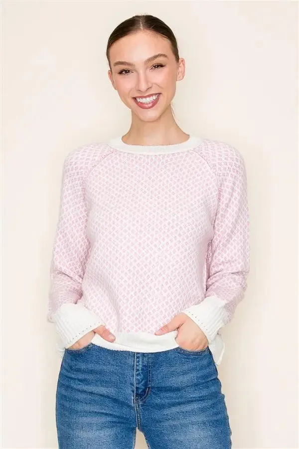 Sandee Textured Pullover Sweater