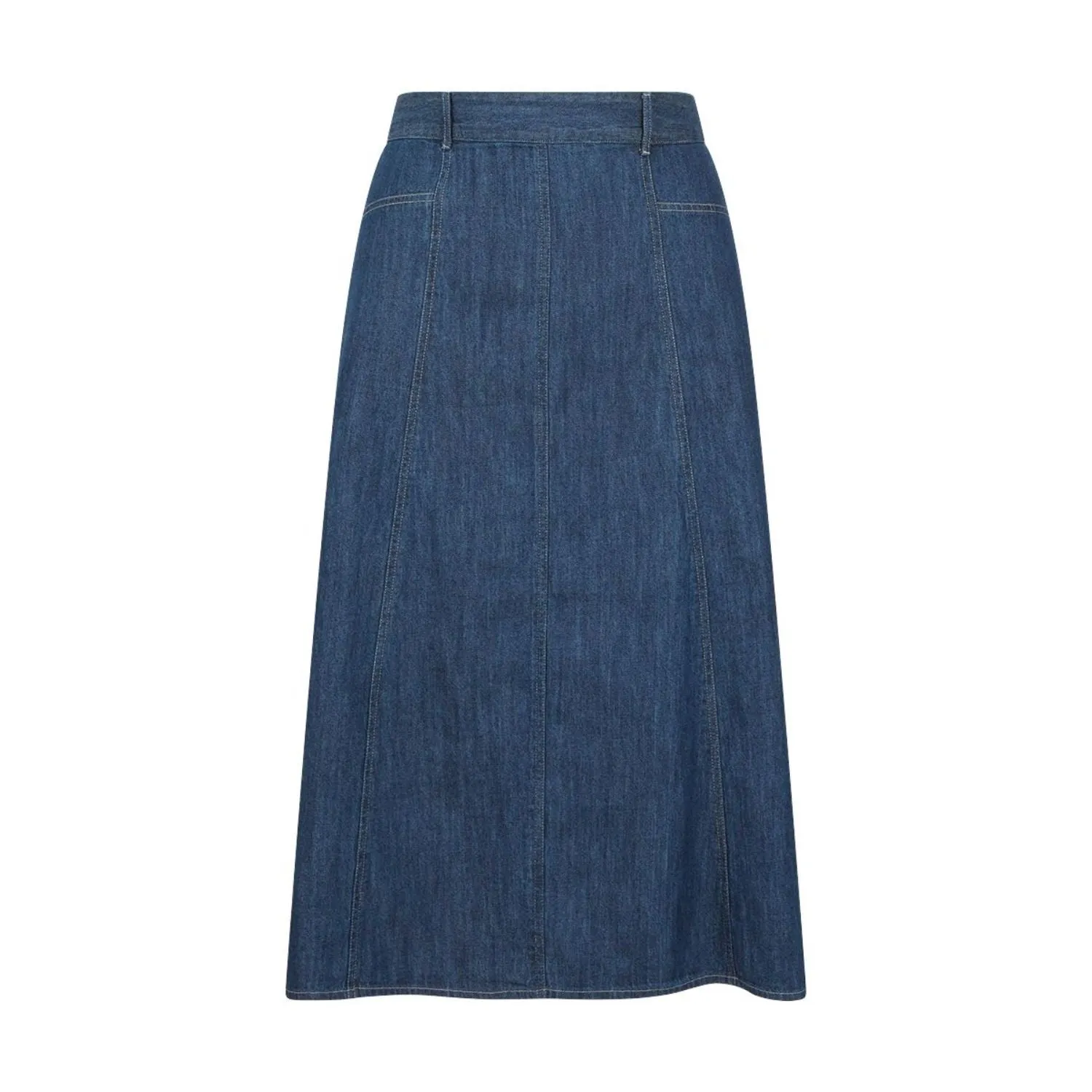 TIGI 14/16 Denim Panel Skirt