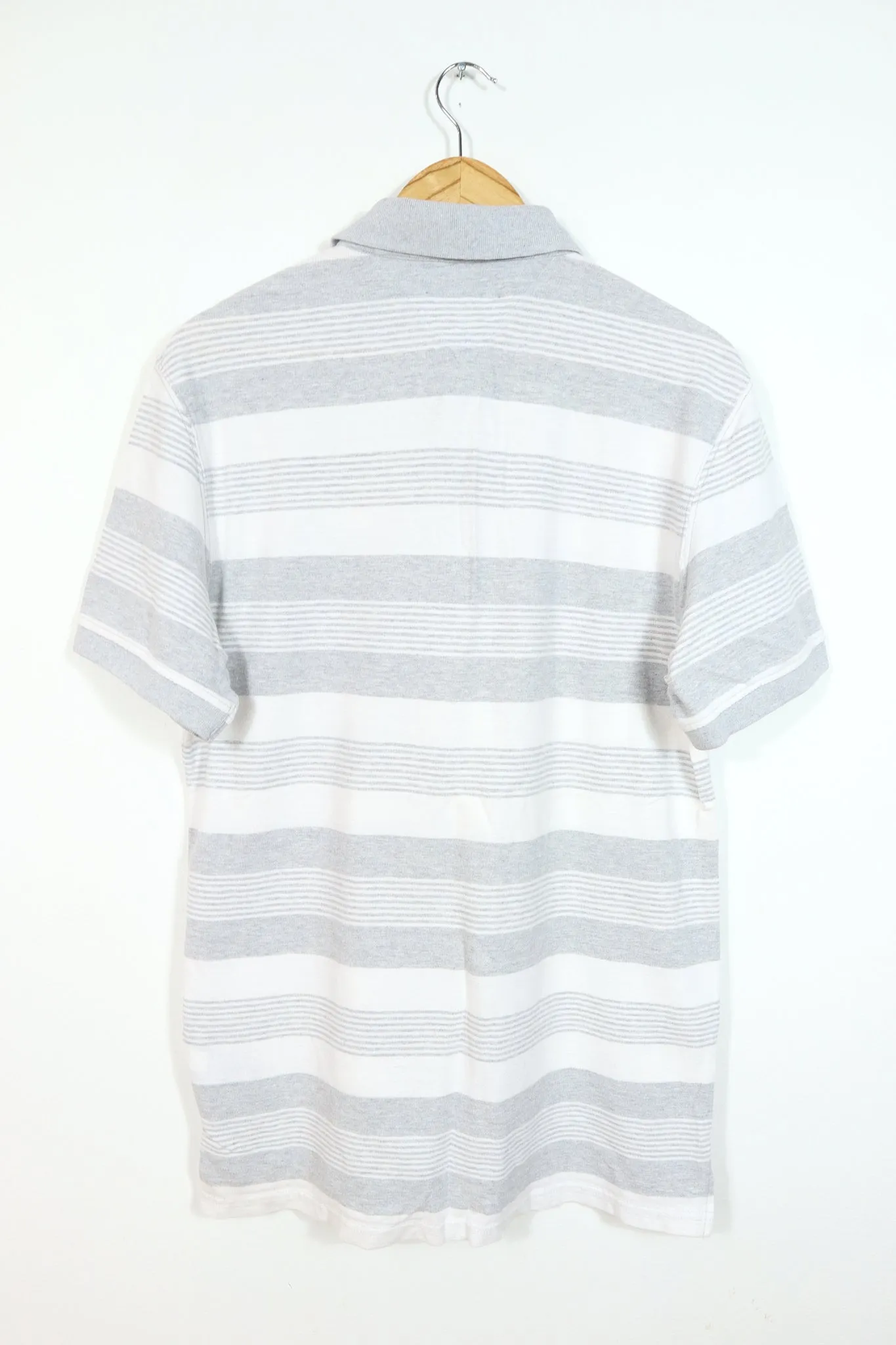 Tommy Hilfiger White Striped Polo