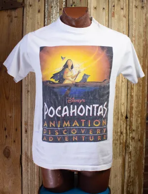 Vintage Disney Pocahontas Adventure Graphic T-Shirt 1995 M