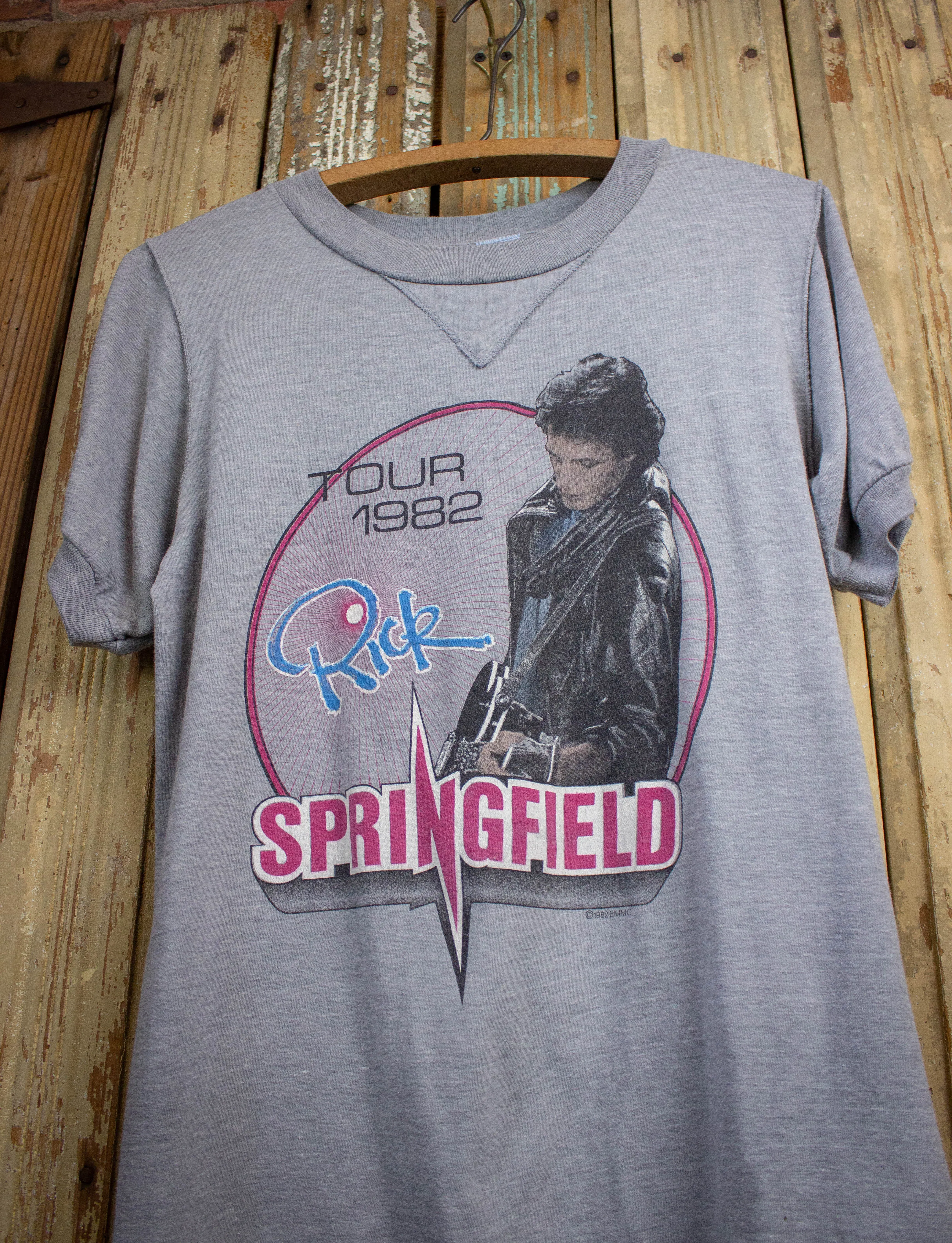 Vintage Rick Springfield Success Hasn't Spoiled Me Yet Concert T Shirt 1982 Gray Small