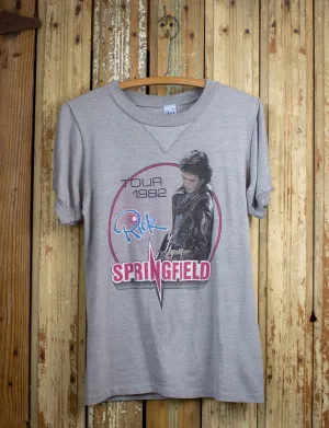 Vintage Rick Springfield Success Hasn't Spoiled Me Yet Concert T Shirt 1982 Gray Small