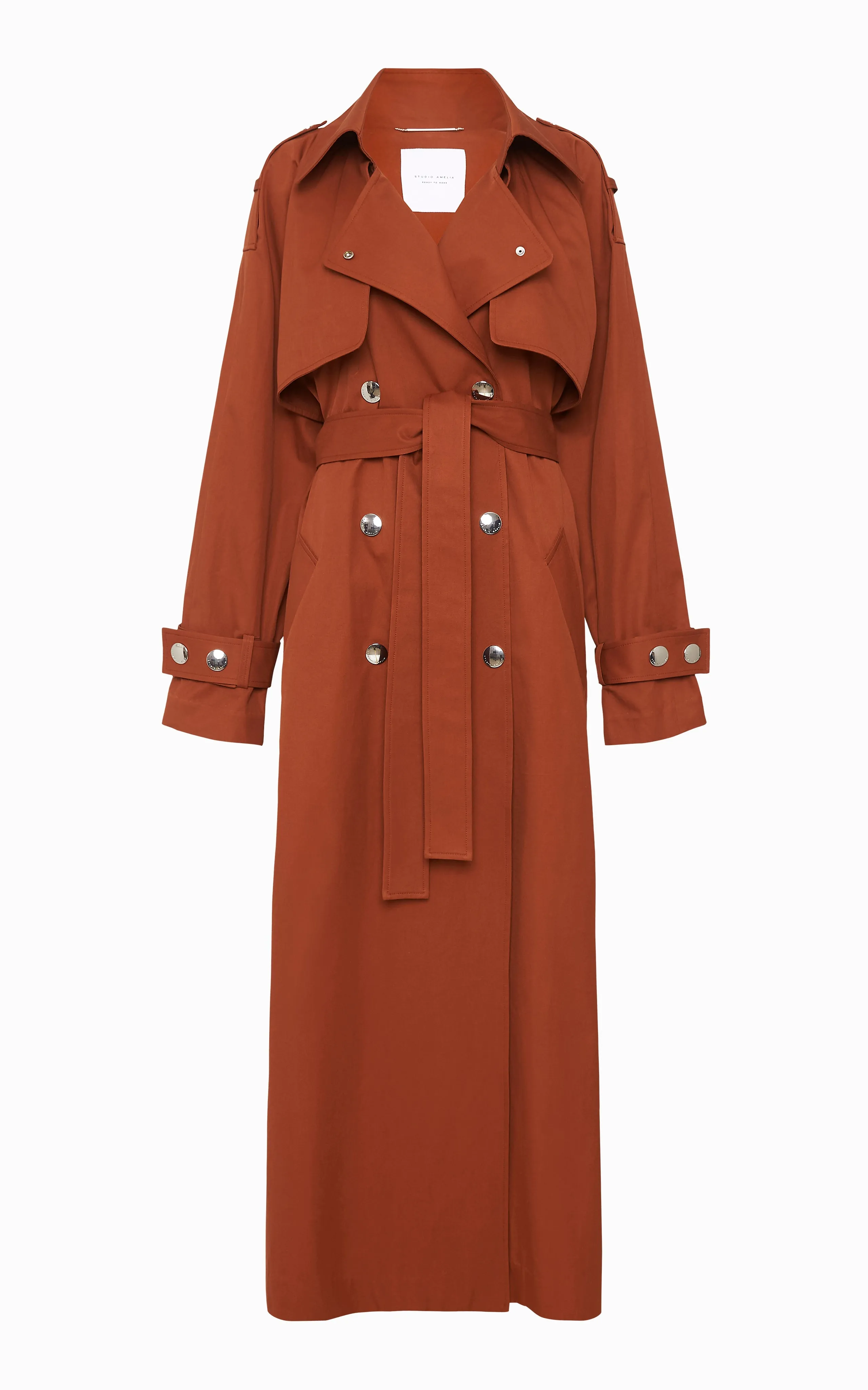 Voyage Maxi Trench | Terracotta