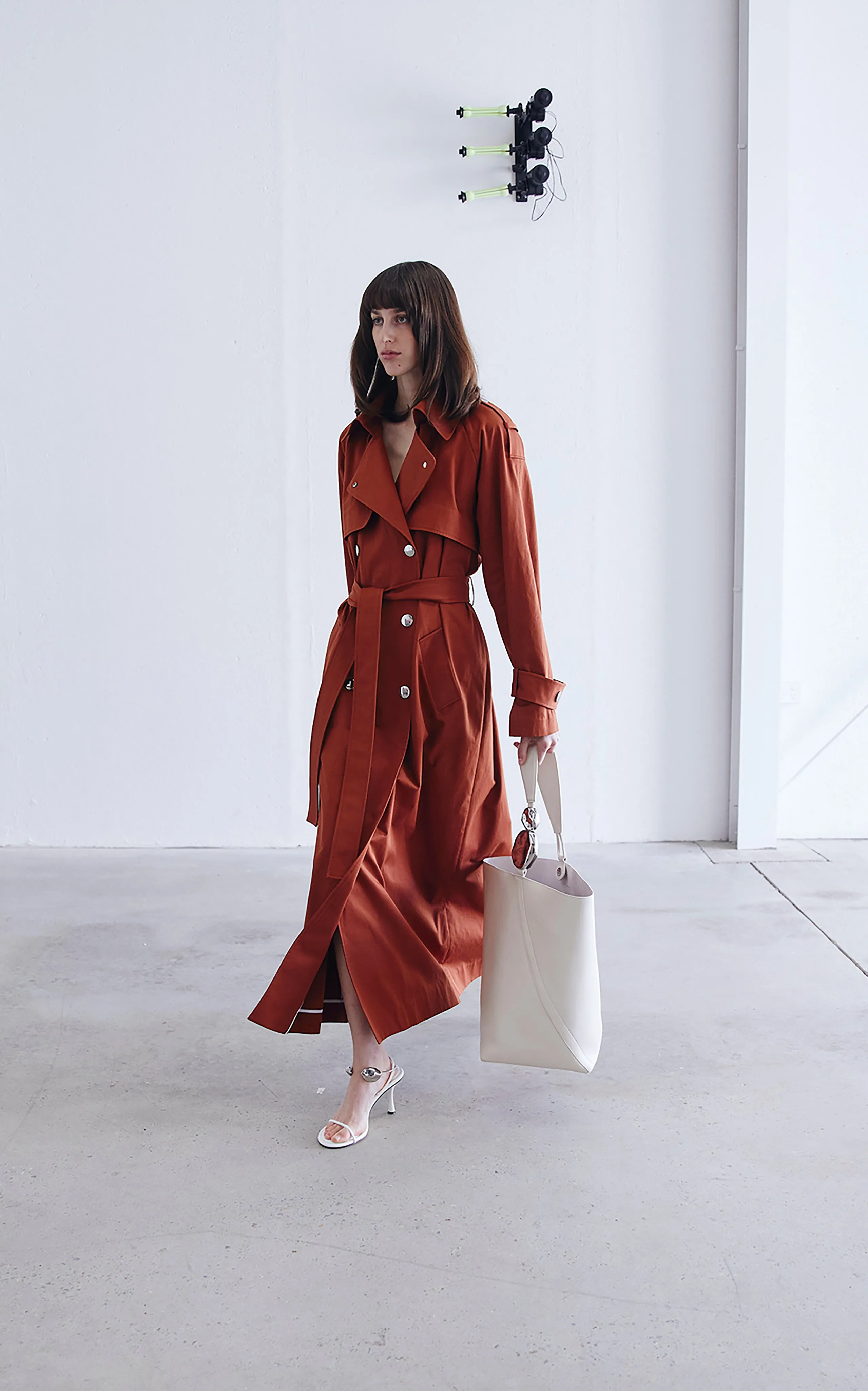 Voyage Maxi Trench | Terracotta