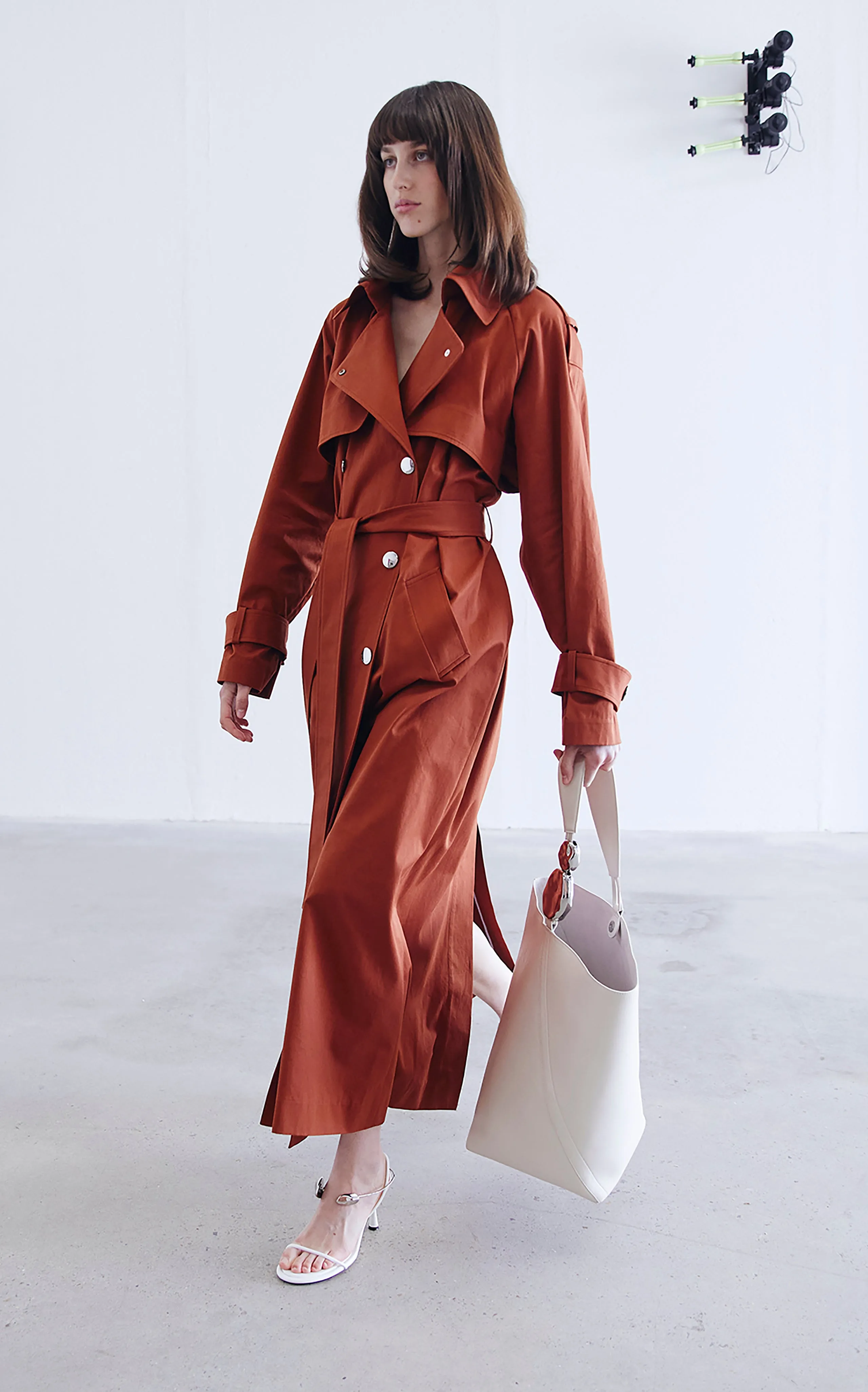 Voyage Maxi Trench | Terracotta