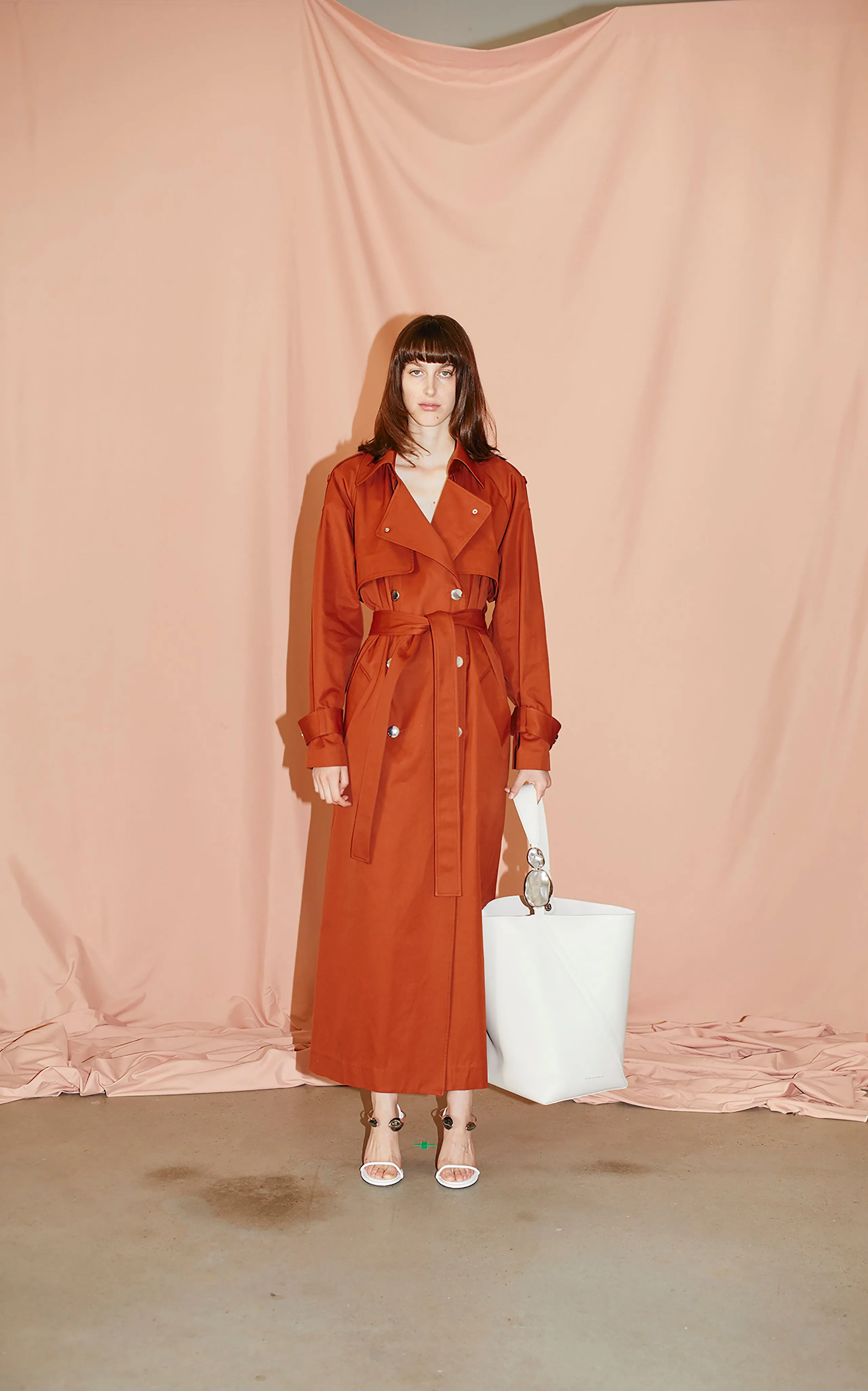 Voyage Maxi Trench | Terracotta