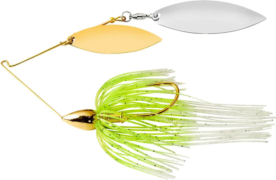 War Eagle Double Willow Gold Frame Spinnerbait